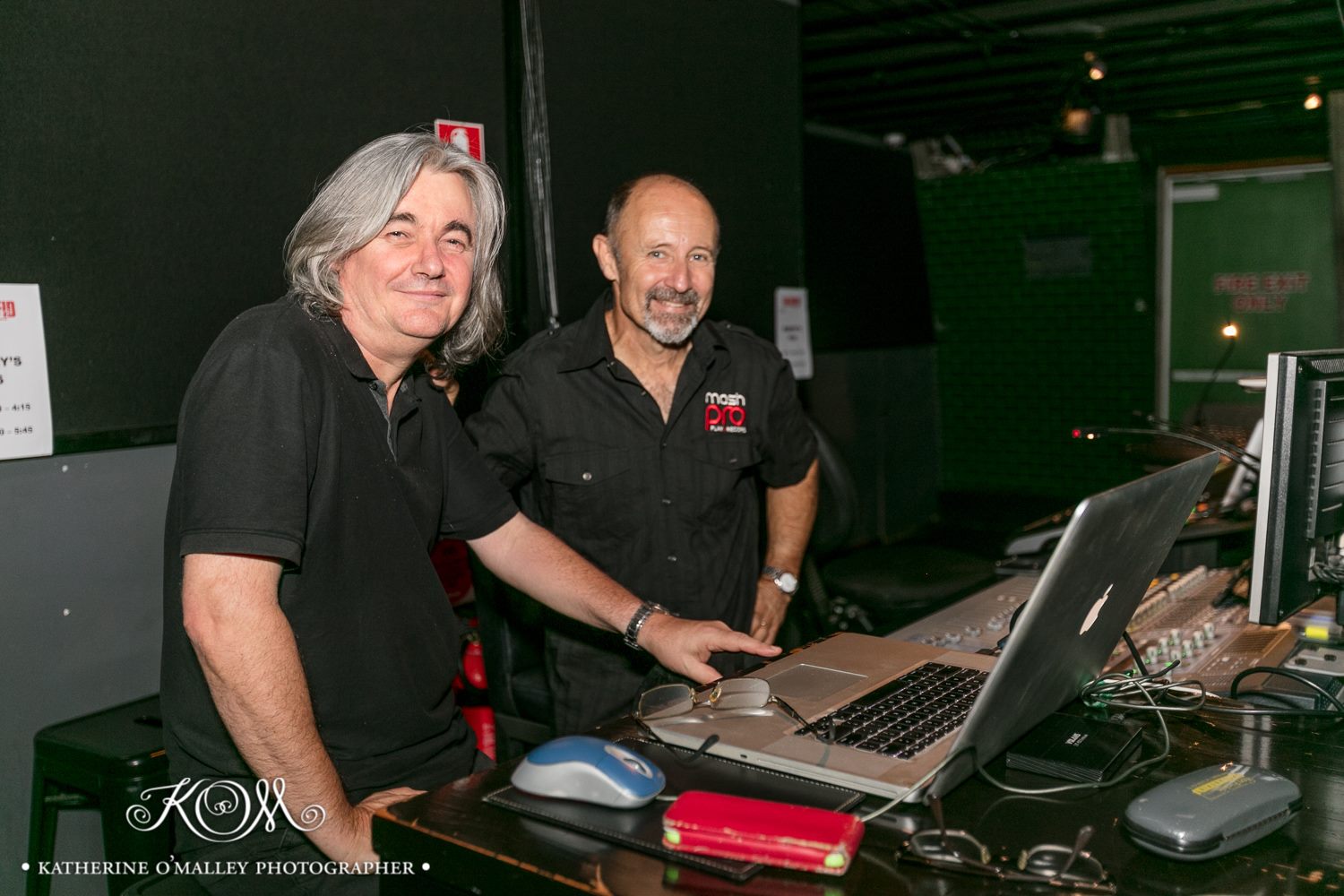 Mark and Mash - recording engineers @ The Triffid 2017